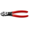 Image de Pince coupante de côté twinforce® 1 pièce(s) pince coupante de côté twinforce® gainée en plastique 180 mm plastique acier atramentisé 3.2 mm 180 mm pi