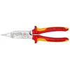 Image de Pince multifonction 6 en 1 pour installations électriques 1 pièce(s) pince 6 en 1 chromée bi-matière isolée vde ø15 200 mm - knipex werk