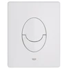Image de Plaque de commande wc - skate air plaque de commande wc skate air blanc alpin 1 pièce(s) - grohe
