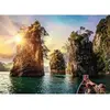 Image de Puzzle 1000 piÃ¨ces - Lac de Cheow Lan, ThaÃ¯lande