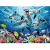 Image de Puzzle 500 piÃ¨ces : Dauphins sur le rÃ©cif de corail