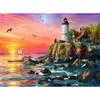 Image de Puzzle 500 piÃ¨ces - Phare au coucher du soleil