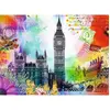 Image de Puzzle 500 piÃ¨ces - Carte de Londres