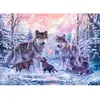 Image de Puzzle 1000 pièces - Loups arctiques Ravensburger-12000647