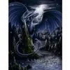 Image de Puzzle 1500 pièces - Le dragon bleu Ravensburger-12000731