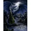 Image de Puzzle 1500 piÃ¨ces - Le dragon bleu