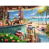 Image de Puzzle 1500 pièces : Le bar du bord de plage Ravensburger-0743
