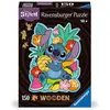 Image de Puzzle en bois 150 pièces Forme : Stitch Ravensburger-12000758