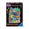 Image de Puzzle en bois 150 piÃ¨ces Forme : Stitch