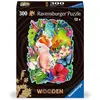 Image de Puzzle forme 300 pièces en bois :  Jolis oiseaux Ravensburger-12000760