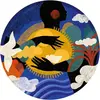 Image de Puzzle 500 pièces rond : Ressentir, LITTLE SUN Ravensburger-12000763