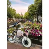 Image de Puzzle 1000 pièces : Vélo et fleurs à Amsterdam Ravensburger-12000780