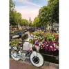 Image de Puzzle 1000 piÃ¨ces : VÃ©lo et fleurs Ã  Amsterdam