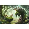 Image de Puzzle 3000 pièces - Le réveil du dragon de la forêt Ravensburger-12000808
