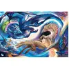 Image de Puzzle 5000 pièces : Dragons de jour et de nuit Ravensburger-12000813