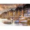 Image de Puzzle 500 piÃ¨ces - Coucher de soleil Ã  Copenhague