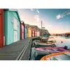 Image de Puzzle 500 pièces - Maisons flottantes à Smögen, Suède Ravensburger-12000847