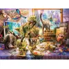 Image de Puzzle 100 pièces XXL : Dinosaures dans la chambre Ravensburger-12000863
