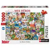 Image de Puzzle 1000 pièces Les albums d'Astérix - Collection Mes héros Nathan