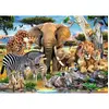 Image de Puzzle 500 piÃ¨ces XXL : Les bÃ©bÃ©s de la savane