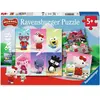 Image de Puzzles 3x49 pièces : Hello Kitty - Aventures à Cherry Town Ravensburger-12001035