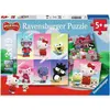 Image de Puzzles 3x49 piÃ¨ces : Hello Kitty - Aventures Ã  Cherry Town