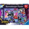 Image de Puzzles 3x49 piÃ¨ces : Appel Ã  tous les Batwheels !