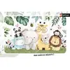 Image de Puzzle cadre 15 piÃ¨ces : animaux tout doux