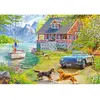 Image de Puzzle 200 pièces : Maison d'été au lac Ravensburger-12001370