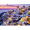 Image de Puzzle 1500 piÃ¨ces : Coucher de soleil sur Santorin