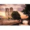 Image de Puzzle 1000 pièces : Notre-Dame de Paris au crépuscule Nathan-12001694