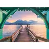 Image de Puzzle 1000 pièces : Passerelle du lac d'Annecy 12001762