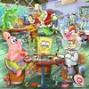 Image de Puzzle carré 500 pièces : Soirée jeux au Crabe Croustillant - Bob l'éponge Ravensburger-12001831