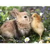 Image de Puzzle 500 pièces : Lapin et poussin Ravensburger-12001900