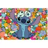 Image de Puzzle 3000 piÃ¨ces : Disney Stitch - Stitch en fleurs