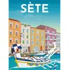 Image de Puzzle 500 pièces : Affiche de Sète - Collection Régions de France Nathan-12002000