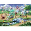 Image de Puzzle 1000 pièces : Évoli dans le parc - Pokémon Ravensburger-12002033