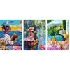 Image de Puzzles 3x100 pièces : Voyage du chien