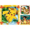 Image de Puzzles 3x49 pièces : Pikachu, Dracaufeu et Evoli Ravensburger-12004062