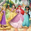 Image de Puzzle en bois 44 pièces : Disney Princesses
