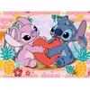 Image de Puzzle 150 piÃ¨ces : Moment en amoureux - Disney Stitch