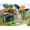Image de Puzzle 200 piÃ¨ces : Les aventures de Minecraft