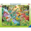 Image de Puzzle cadre 48 pièces : Le rugissement des dinosaures Ravensburger-12004153
