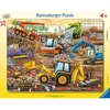 Image de Puzzle cadre 35 pièces : Travaux sur le chantier Ravensburger-12004155