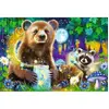 Image de Puzzles 2x24 piÃ¨ces : Adorables amis des bois
