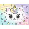 Image de Puzzle 100 piÃ¨ces : Chaton arc-en-ciel