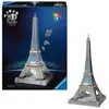 Image de Puzzle 3D Iconics : Tour Eiffel illuminée Ravensburger-12008024