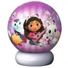 Image de Puzzle 3D Ball 72 pièces Illuminé : Gabby's Dollhouse 12008059