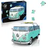 Image de Puzzle 3D 162 pièces : Combi T1 Volkswagen Chrome Ravensburger-12008077