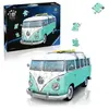 Image de Puzzle 3D 162 pièces : Combi T1 Volkswagen Chrome
